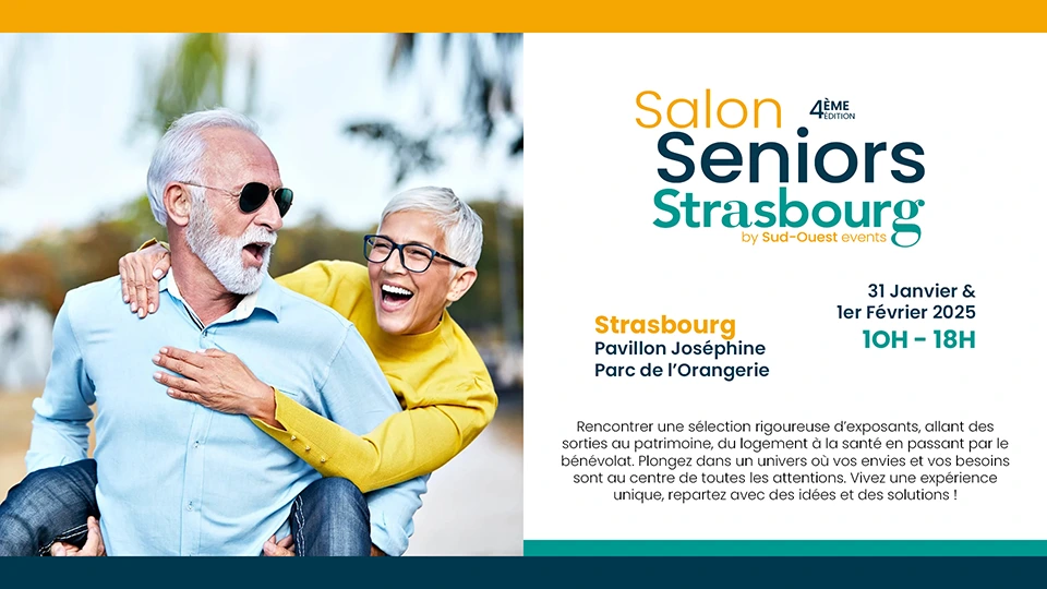 Nous serons présents au Salon des Seniors à Strasbourg